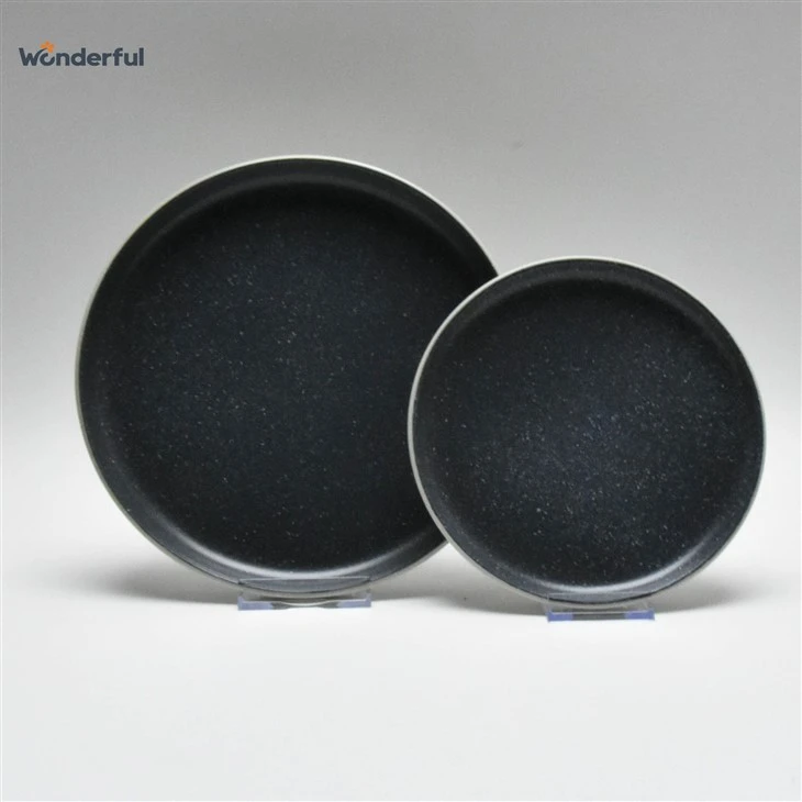 Wonderful Two-Tone Glaze With Speckle Ceramic Tableware Set high quality